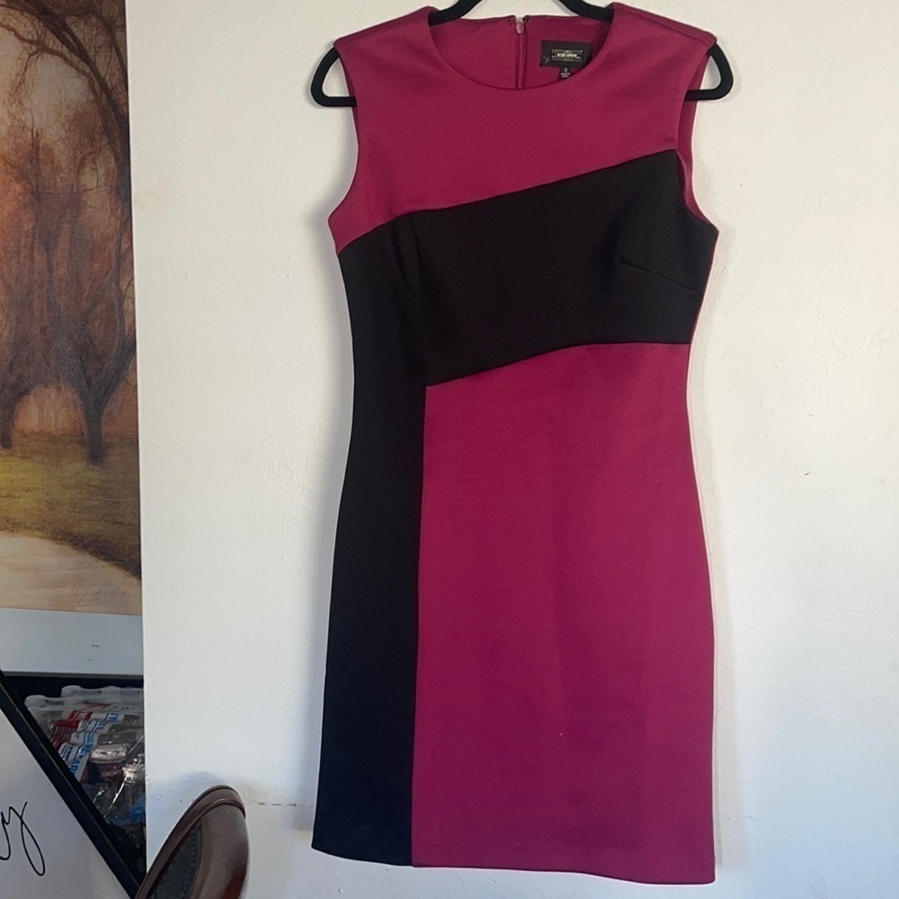 Alexia Admore Laura Color Block Sheath Dress Size S - Picture 2 of 6